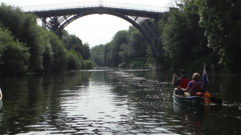 Along the River Severn at Ironbridge