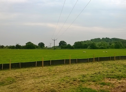 Standard electricity powerline image from Steven - Scottish Power Energy Networks SPEN