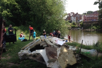 River litter