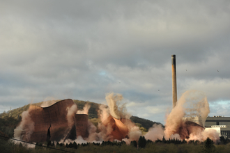 Ironbridge cooling towers demolished