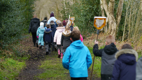 Group on Whixall Moss