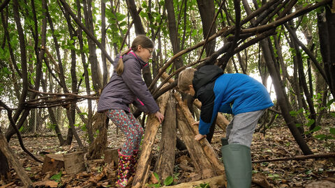 Children Den building