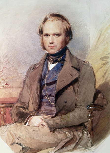 Young Charles Darwin