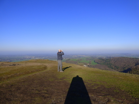 Mike Bell on Earls Hill