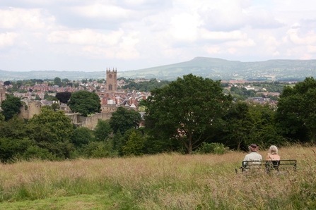 ludlow from whitcliffe