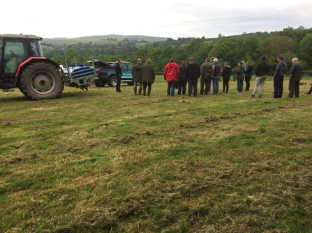 Slow the Flow Field Aeration Event 