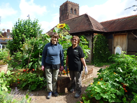 Garden volunteers