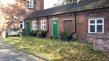 Coalbrookdale Community Centre DePave Raingarden & BBQ space