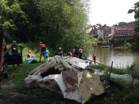 River litter