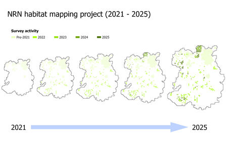 Progress map up to 2025