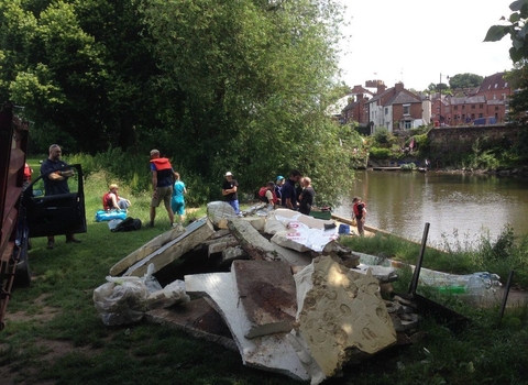 River litter